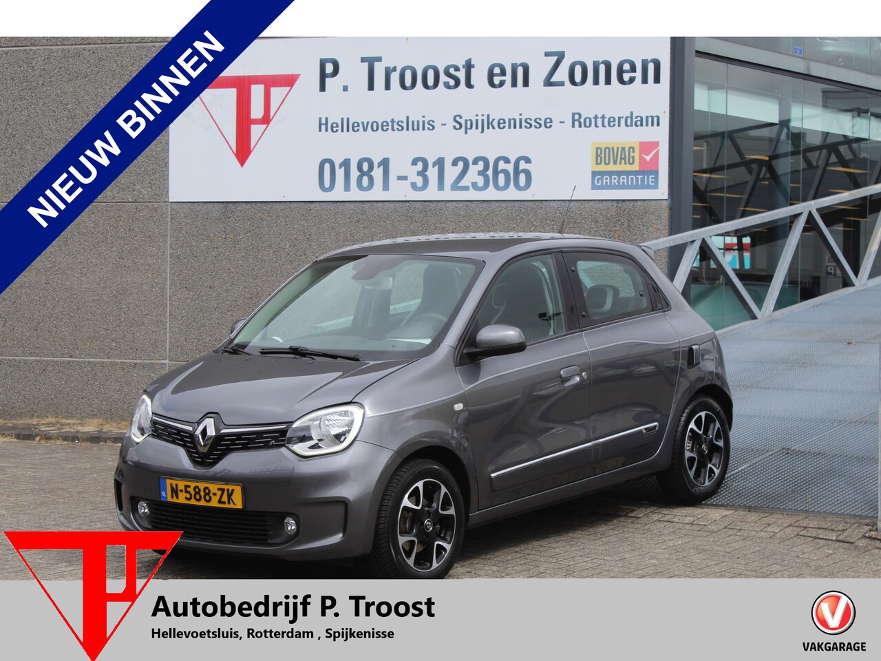 Renault Twingo - 1.0 SCe Intens Airco/Achteruitrijcamera/Parkeersensoren/Apple carplay/Cruise control/Bluet - AutoWereld.nl