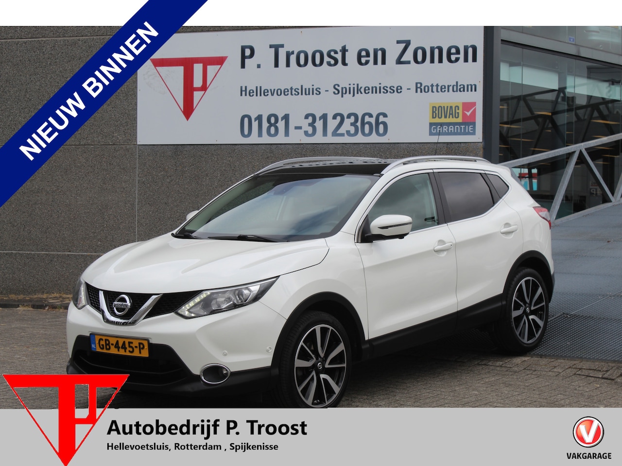 Nissan Qashqai - 1.2 Connect Edition Panoramadak/Navigatie/Climate control/360° camera/Parkeersensoren rond - AutoWereld.nl