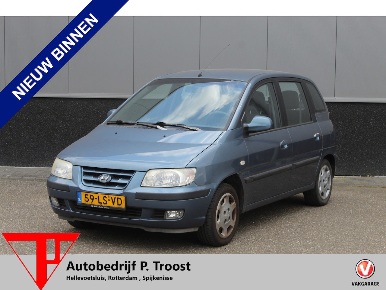 Hyundai Matrix - 1.8i GLS MEENEEMPRIJS!!/Airco/Trekhaak/Radio-CD speler/Bluetooth/Elektrische ramen/Elektri - AutoWereld.nl
