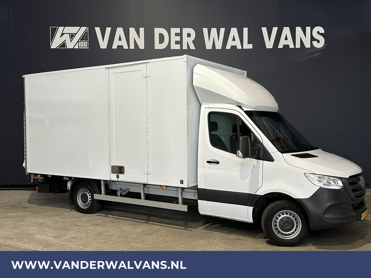 Mercedes-Benz Sprinter - 314 CDI 143pk Bakwagen 22m3 KUUB Laadklep Zijdeur 1037kg Laadvermogen Euro6 Airco | Camera - AutoWereld.nl
