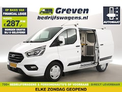 Ford Transit Custom - 300 2.0 TDCI L1H1 Automaat 2xSchuifdeur Airco Cruise Trekhaak 3 Persoons PDC Elektrpakket