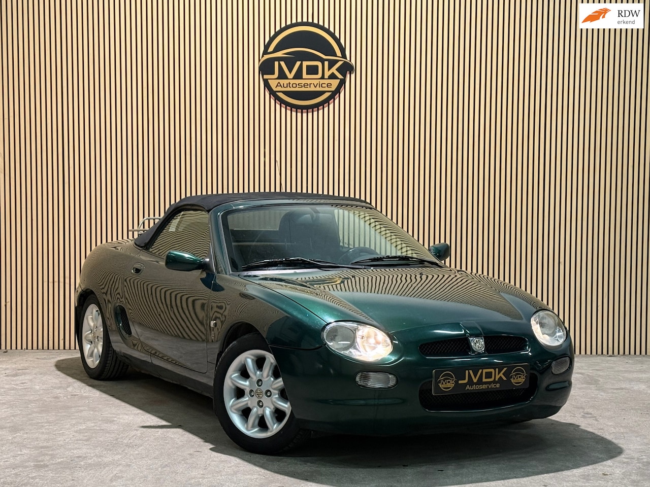 MG F - 1.8i CABRIO /APK/LEDER INTERIEUR/VERSTELBAARSTUUR - AutoWereld.nl
