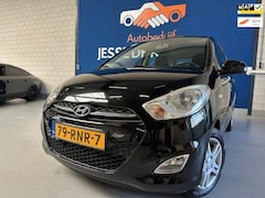 Hyundai i10 - 1.1 i-Drive Cool, bj.2011, kleur;zwart, airco, APK tot 10-2025 NAP met 264.918 km