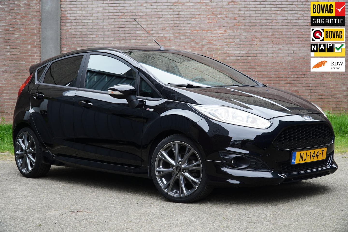 Ford Fiesta - 1.0 EcoBoost ST-Line 1.0 EcoBoost ST Line 101 PK, Airco, Nav, Camera, Cruise-en climat control, Ned.Auto - AutoWereld.nl