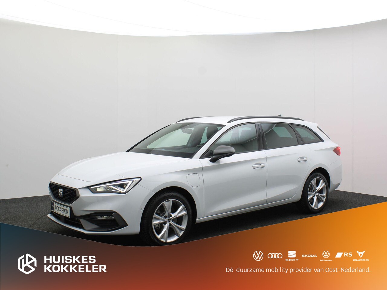 Seat Leon Sportstourer - FR Business Intense 1.4 TSI e-Hybrid 204pk DSG Automaat Adaptive cruise control, Navigatie - AutoWereld.nl