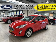 Ford Fiesta - EcoBoost 100 pk Titanium | 100% Dealer onderhoud | Voorruitverwarm. | Navi | Climate | Cru