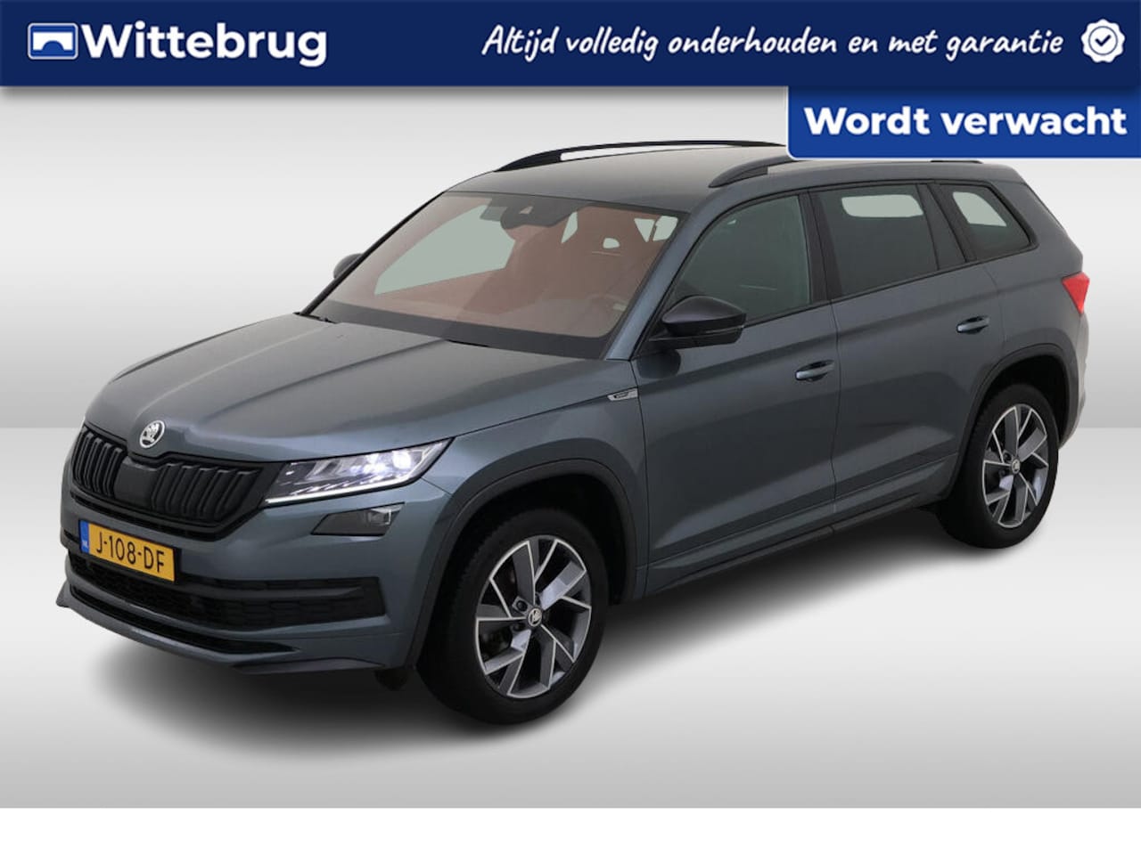Skoda Kodiaq - 1.5 TSI Sportline Business / AUTOMAAT/ TREKHAAK/ CAMERA/ PARK. SENSOREN/ MEMORY SEATS/ LED - AutoWereld.nl