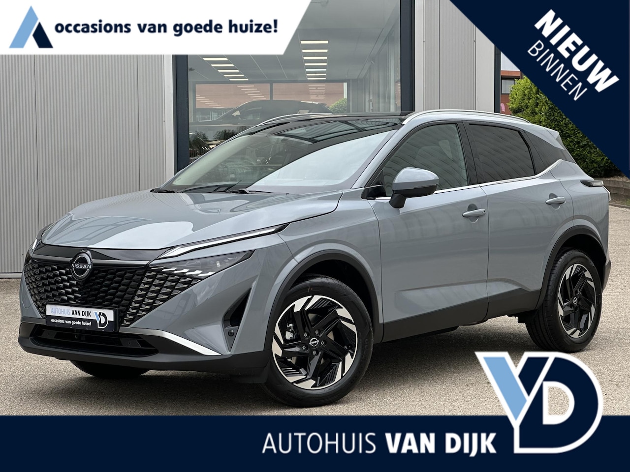 Nissan Qashqai - 1.3 MHEV Xtronic N-Connecta | Pano-dak/360° camera/Navi/Carplay/Full LED - AutoWereld.nl