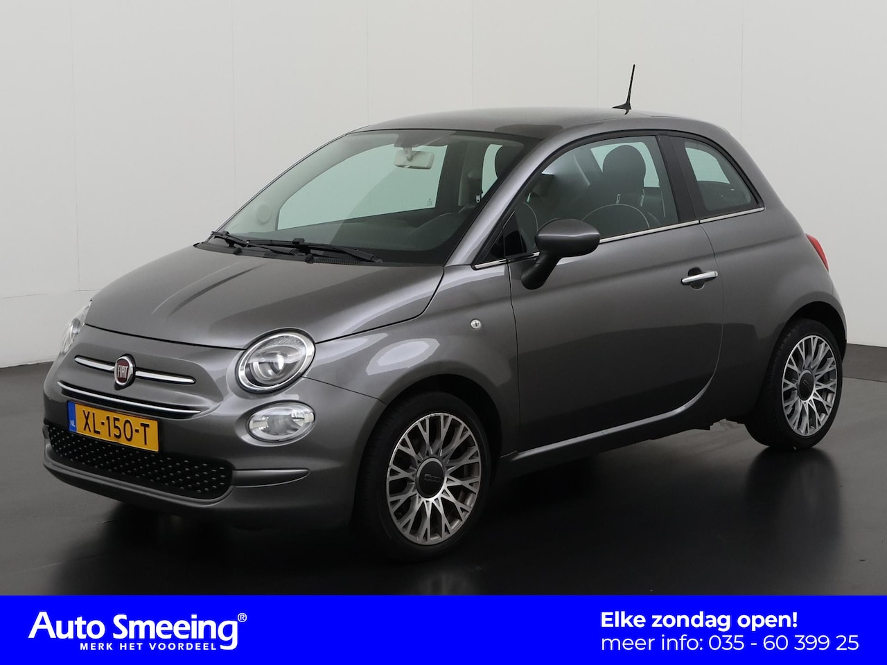 Fiat 500 - 1.2 Lounge | Panoramadak | Lichtmetalen Velgen | Zondag Open! - AutoWereld.nl