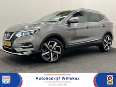 Nissan Qashqai - 1.3 DIG-T Tekna + | NAVI | PANO | TREKHAAK | STOELVERWARMING | BOSE | LEDEREN BEKLEDING |