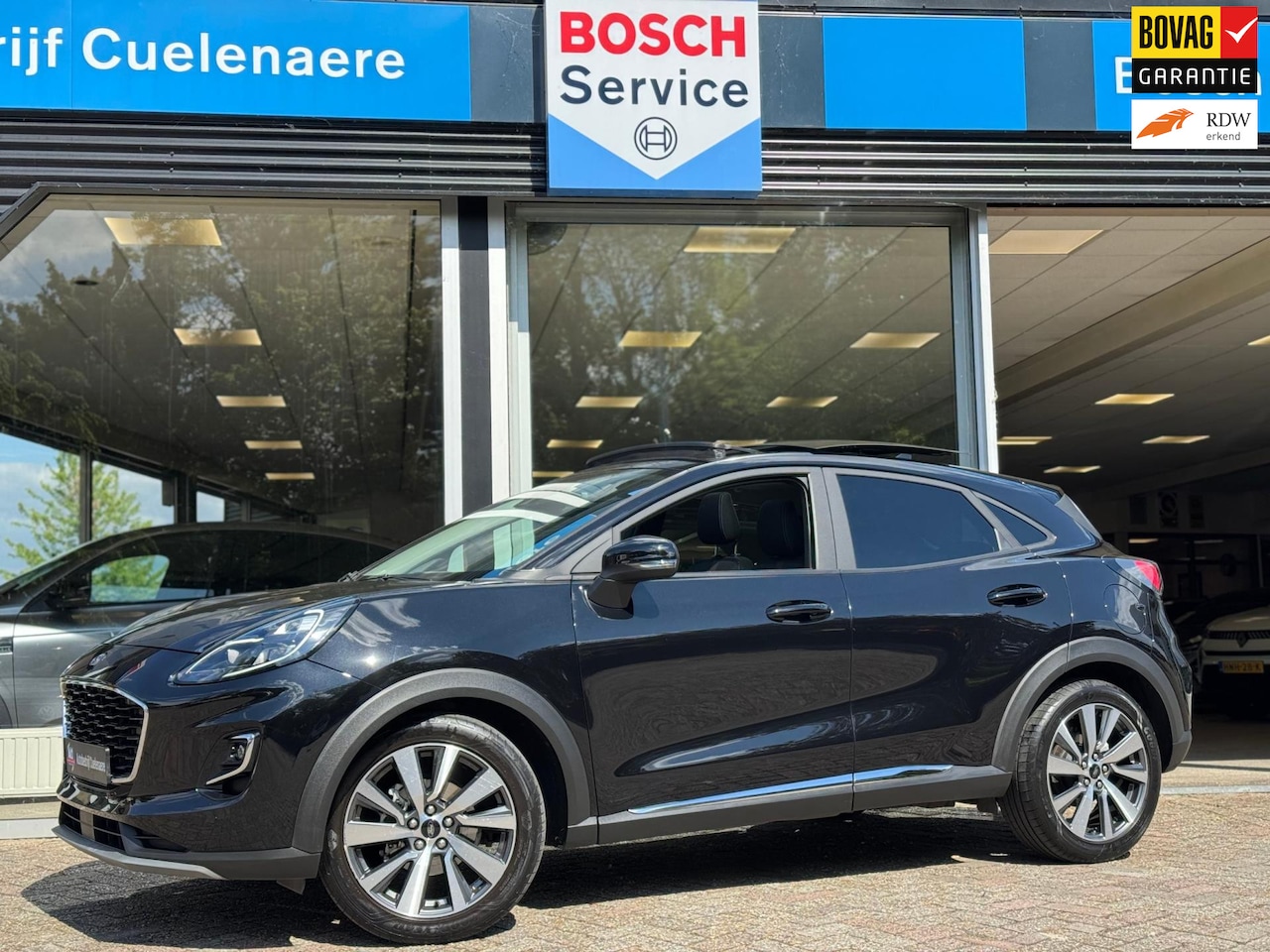 Ford Puma - 1.0 EcoBoost 125 Automaat Titanium X Pano / Trekhaak afn. / Stoel, stuur & voorruit verw. - AutoWereld.nl