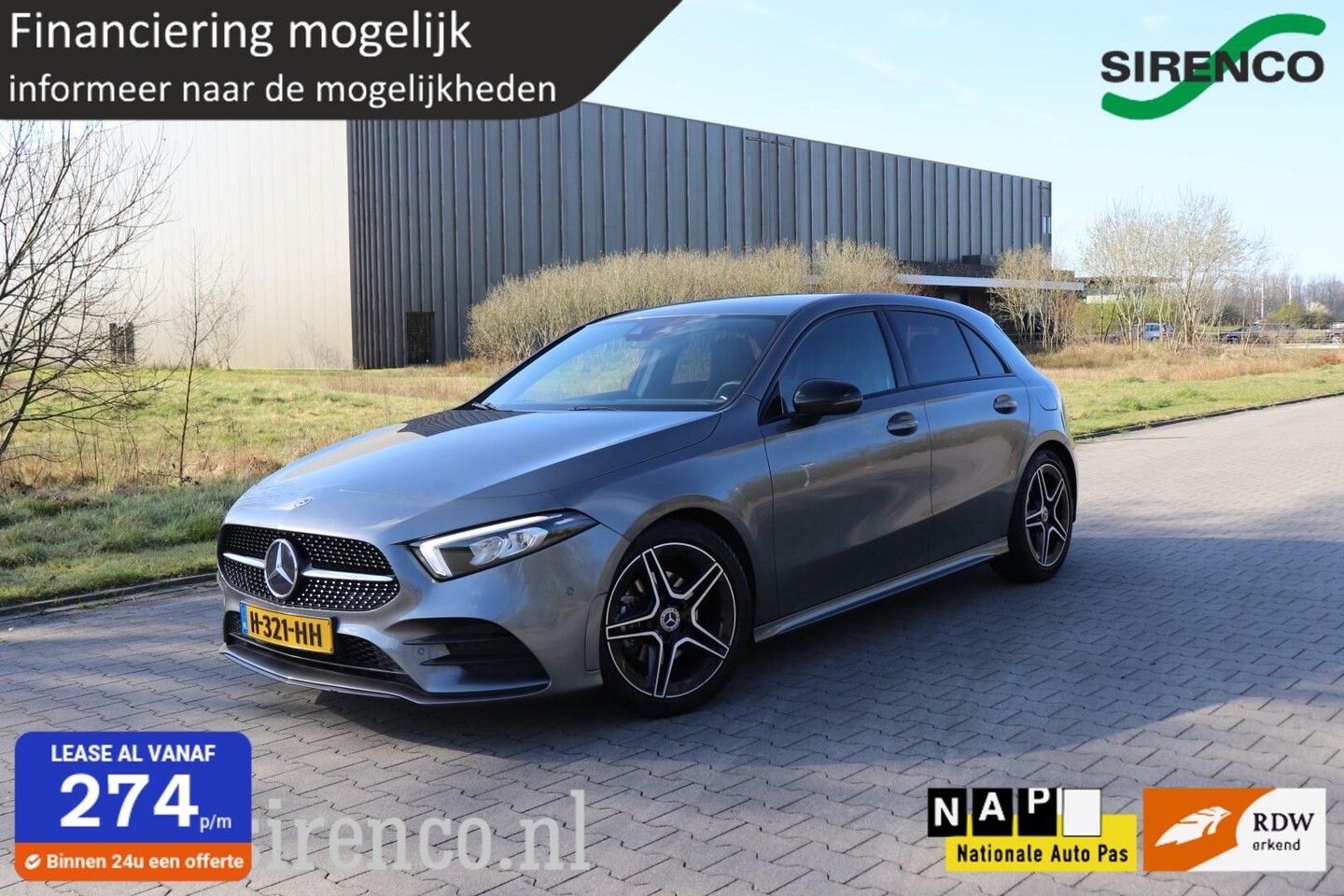 Mercedes-Benz A-klasse - 180 Business Solution AMG automaat climate&cruise control carplay/android sportzetels stoe - AutoWereld.nl