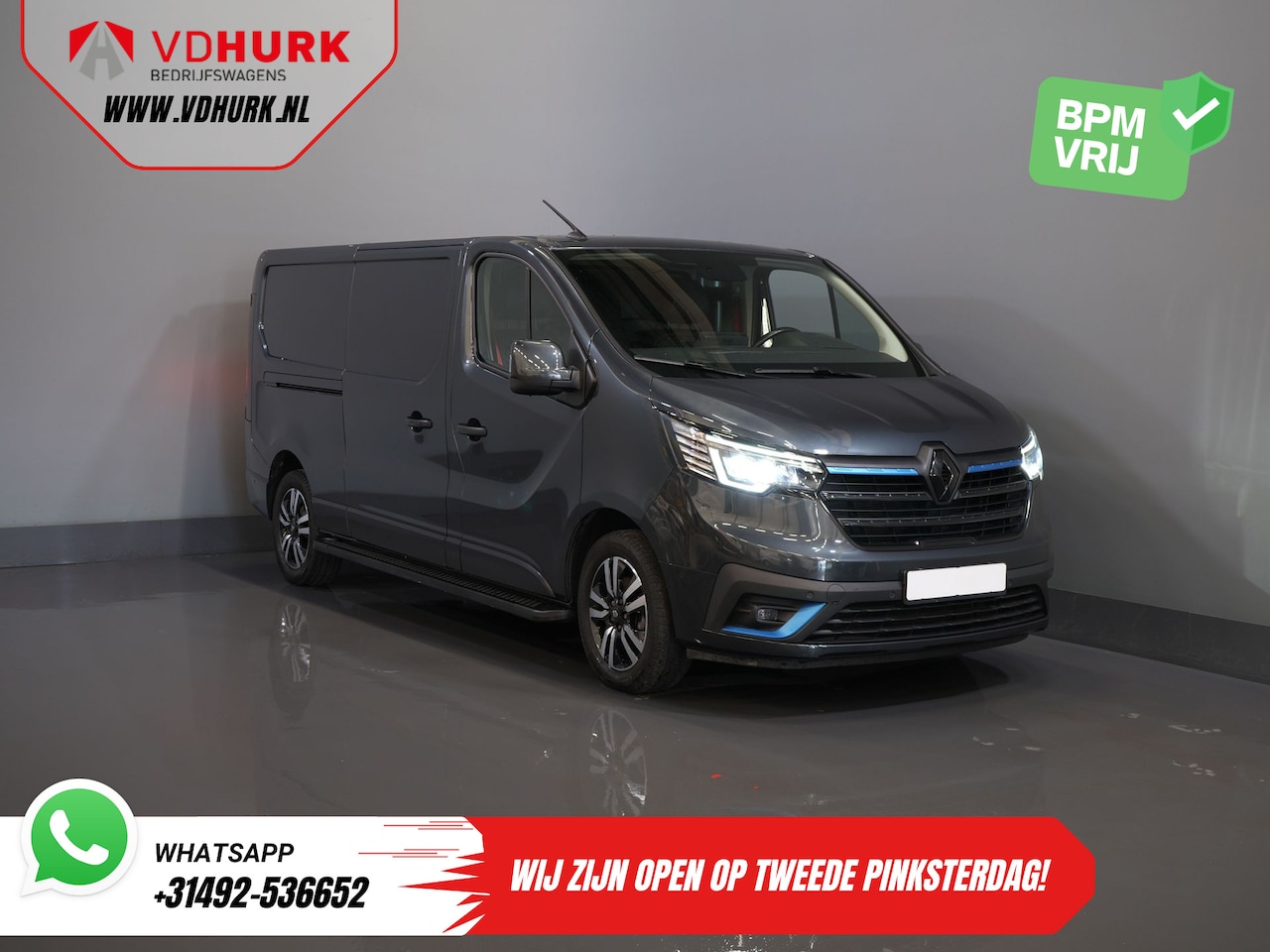 Renault Trafic - 2.0 dCi 150 pk Aut. L2 BPM VRIJ! NL Auto/ LED/ Climate/ Camera/ Carplay/ LMV/ Trekhaak/ Ke - AutoWereld.nl