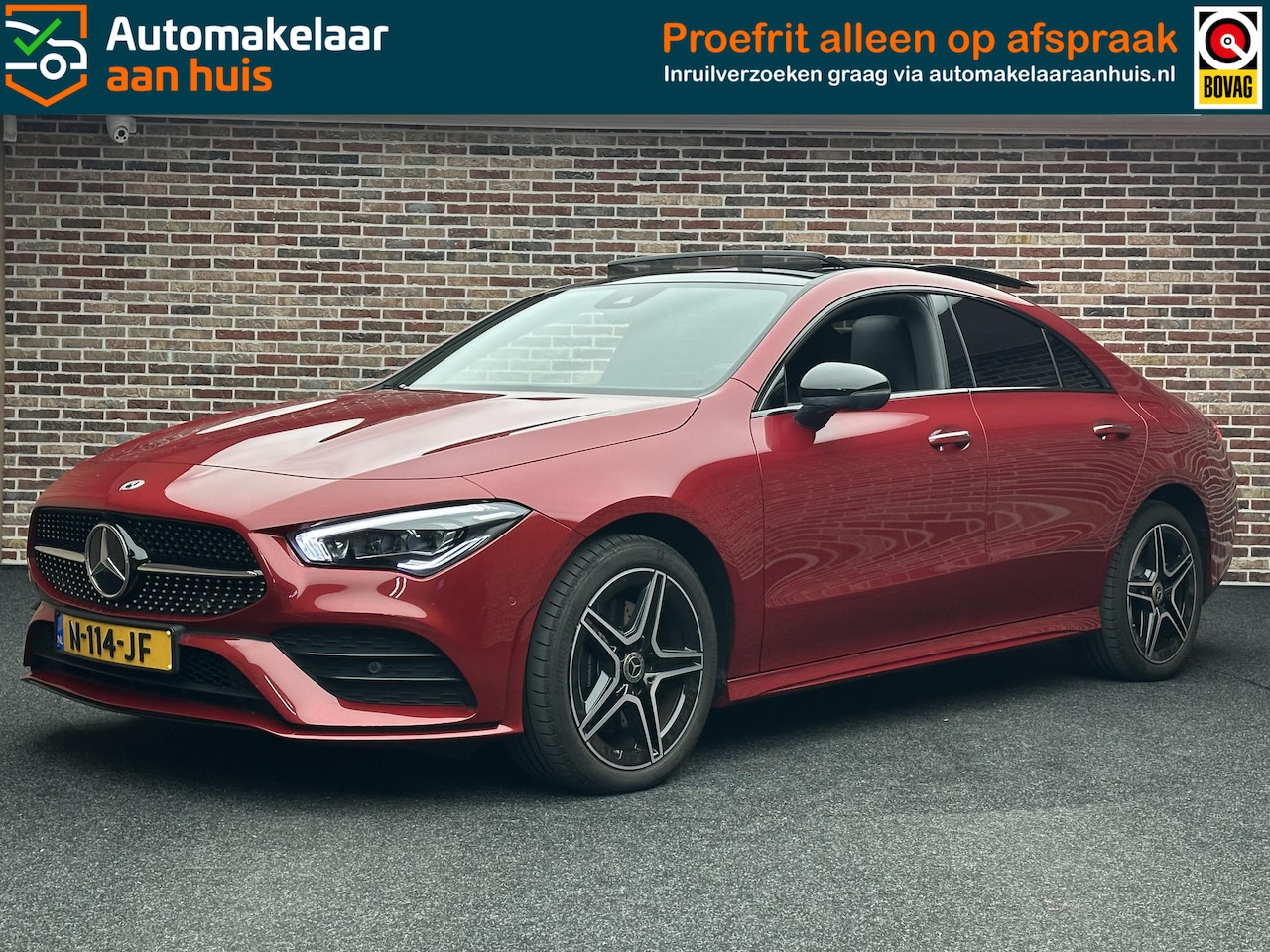 Mercedes-Benz CLA-Klasse - 250 e Premium Plus AMG Line Panorama Led - AutoWereld.nl