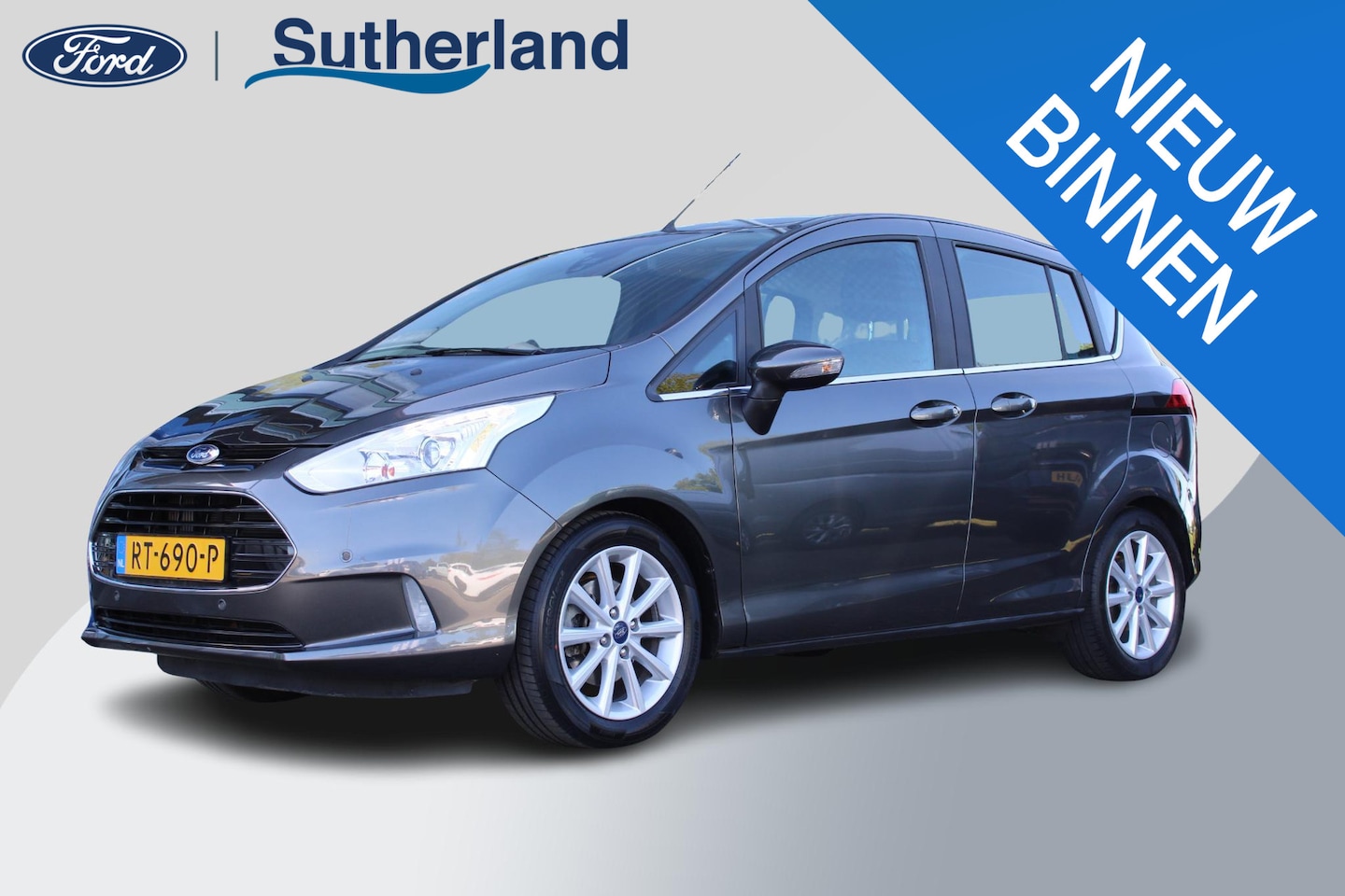 Ford B-Max - 1.0 EcoBoost Titanium | Trekhaak | Climate Control | Cruise Control | Camera | Lichtmetale - AutoWereld.nl