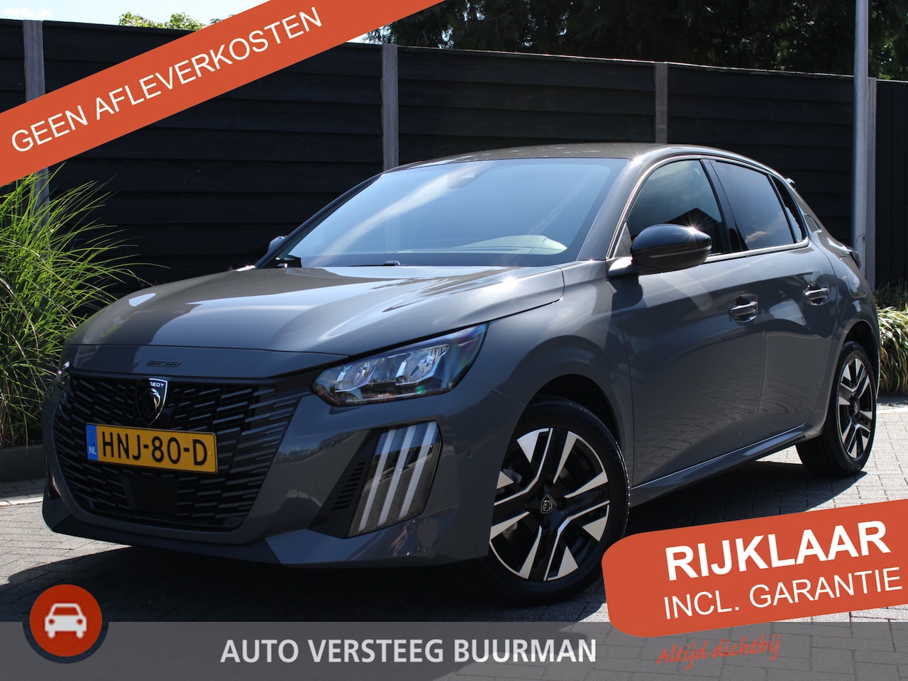 Peugeot 208 - Allure 1.2 Hybrid 110PK e-DCS6 Automaat Navigatie, 360 camera, Lichtmetalen velgen, Parkee - AutoWereld.nl