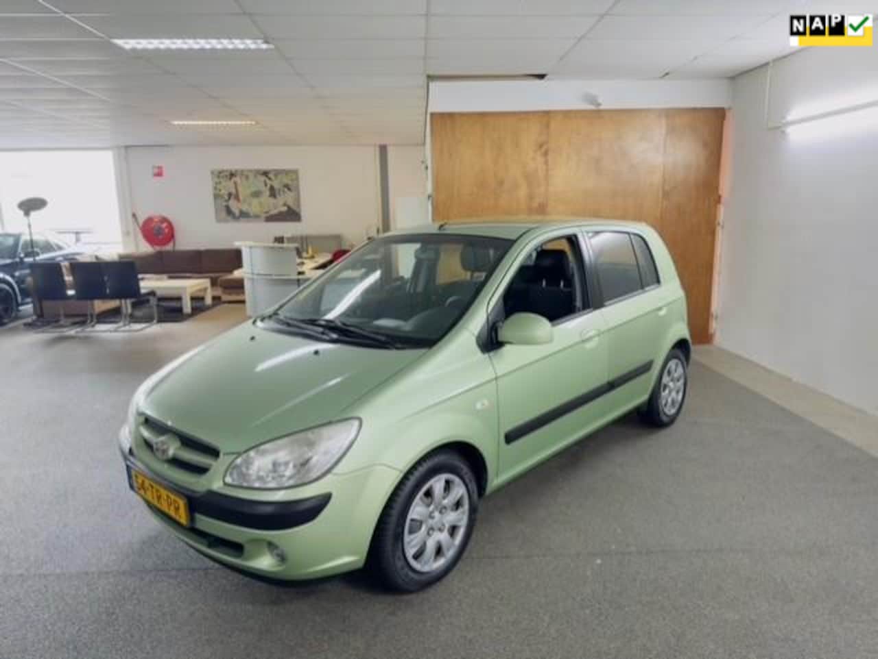 Hyundai Getz - 1.4i Active Joy Apk Nieuw,Airco,E-Ramen,N.A.P,Radio-CD Speler,2 Sleutels,Goed onderhouden! - AutoWereld.nl