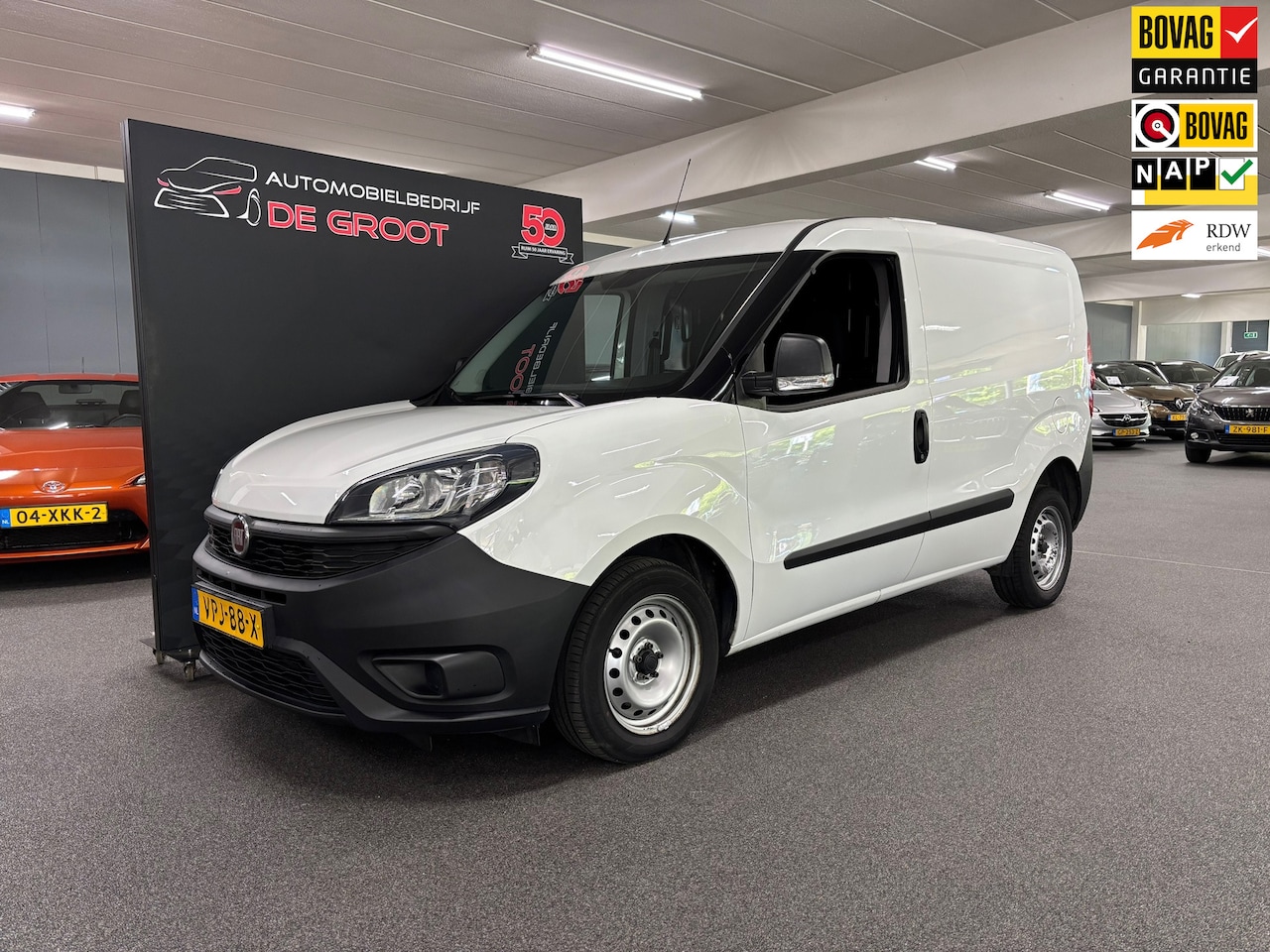 Fiat Doblò Cargo - 1.6 MJ L1H1 S Basis / NL-auto, Radio, Bluetooth, Trekhaak - AutoWereld.nl