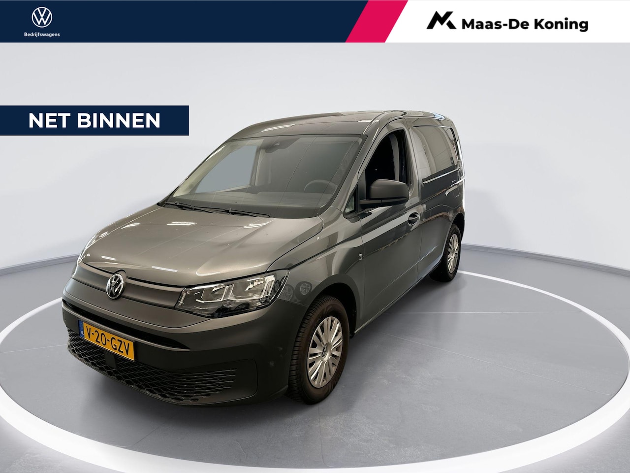 Volkswagen Caddy Cargo - 2.0 Tdi 102pk Style · Apple/Android Car Play · P-Sensoren · Tussenschot · Vloerplaat · Bet - AutoWereld.nl