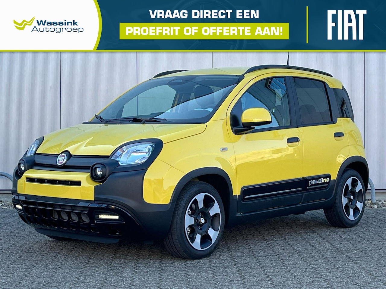 Fiat Panda - Pandina 70pk Hybrid | Navigatie via app | Airco | Cruise Control | Parkeersensoren - AutoWereld.nl