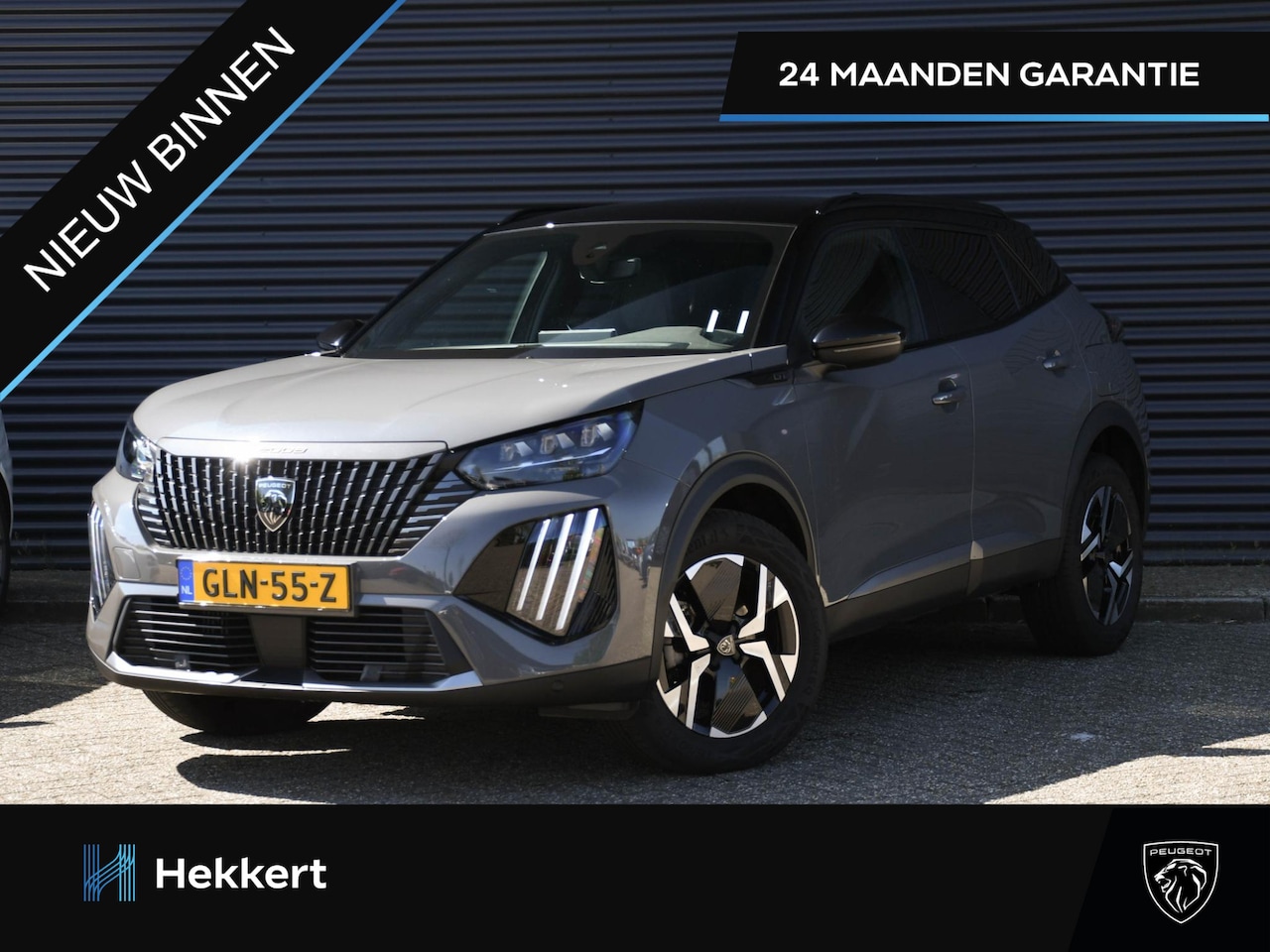 Peugeot 2008 - GT 1.2 Hybrid 136pk Automaat NAVI | SFEERVERLICHTING | ADAP. CRUISE | 17''LM | KEYLESS ENT - AutoWereld.nl