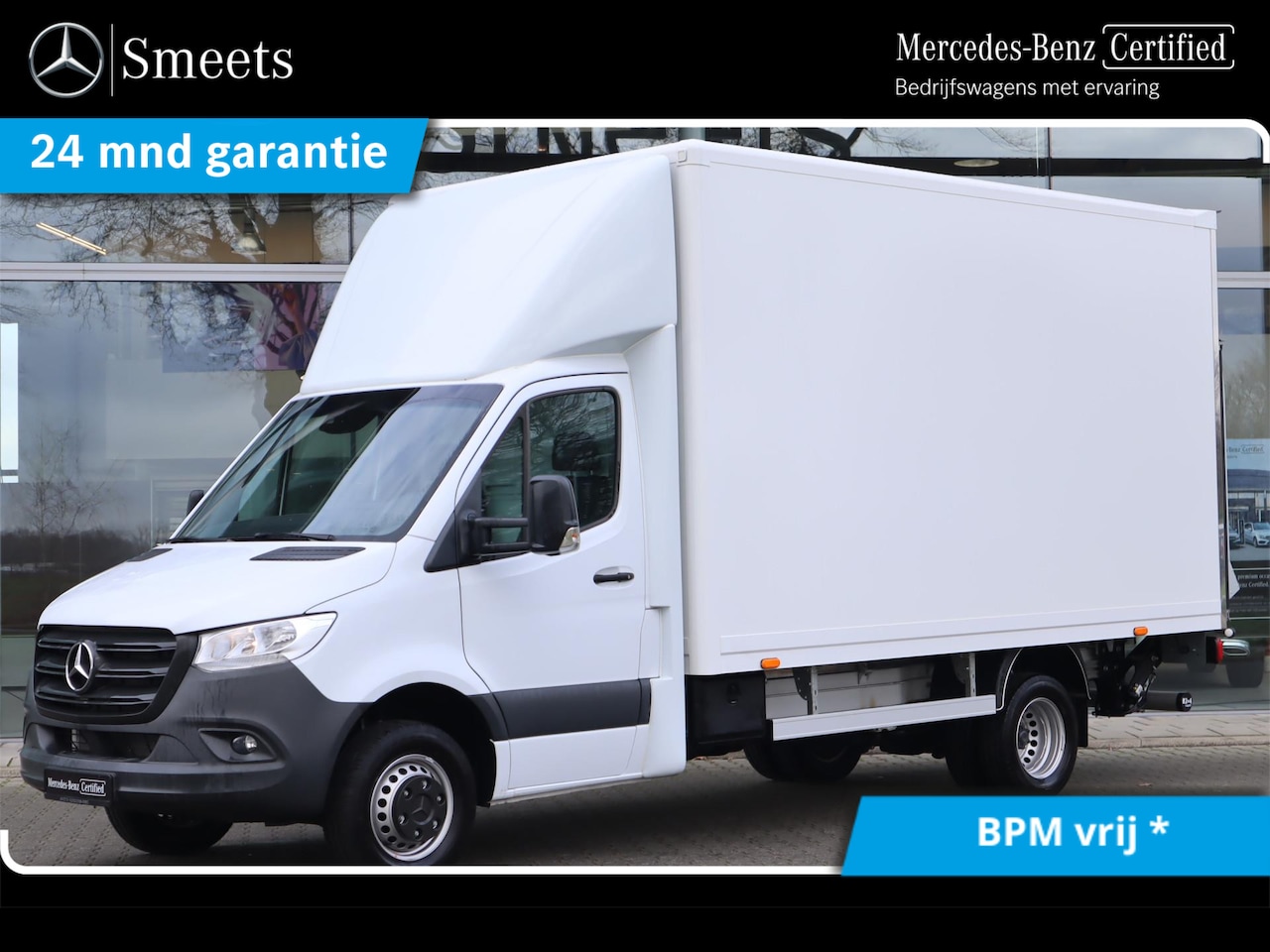 Mercedes-Benz Sprinter - 519 CDI LAADKLEP+LAADBAK+ZIJDEUR+DAKSPOILER - AutoWereld.nl