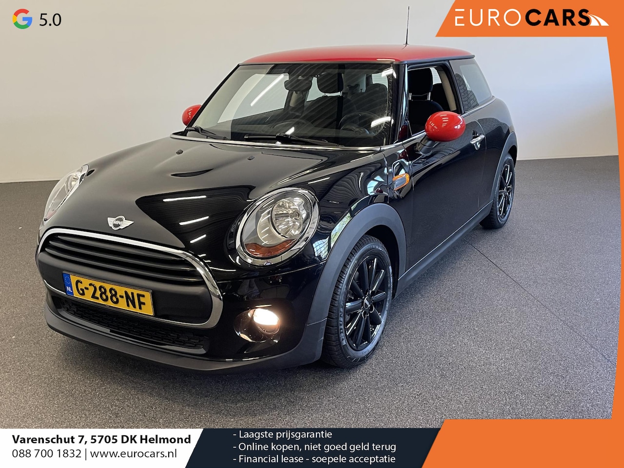 MINI One - 1.2 Business Airco Parkeersensoren achter Stoelverwarming Lichtmetalen velgen 16" - AutoWereld.nl
