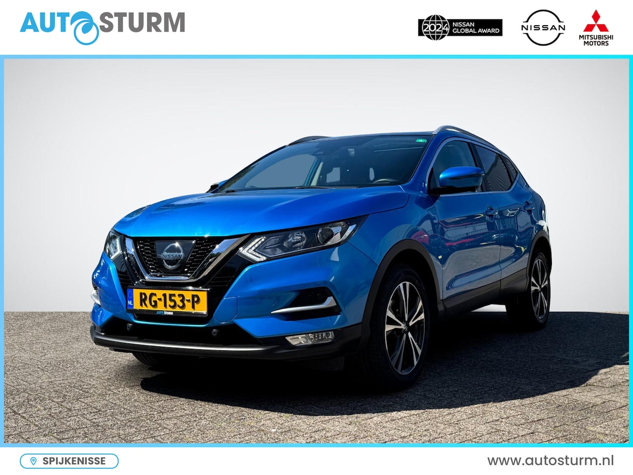 Nissan Qashqai - 1.2 N-Connecta Design Pack | Panoramadak | Navigatie | 360° Camera | Keyless Entry | Cruis - AutoWereld.nl