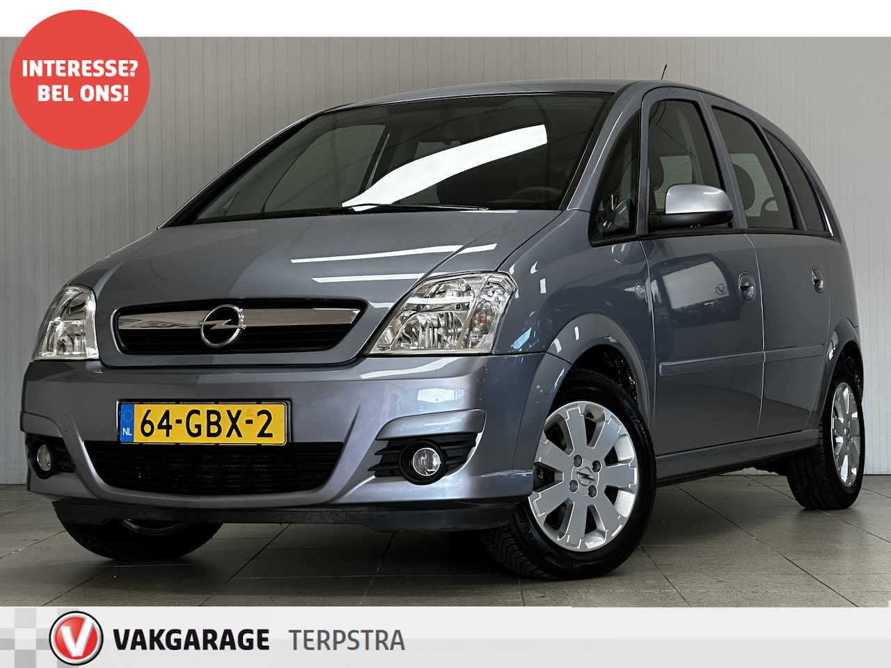 Opel Meriva - 1.6-16V Temptation/ Airco/ Cruise/ Elek. pakket/ Armsteun/ Multi. Stuur/ Radio-CD AUX/ 15' - AutoWereld.nl