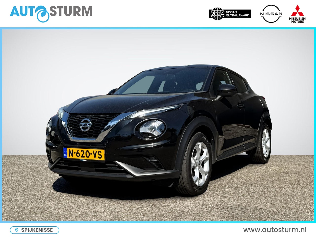 Nissan Juke - 1.0 DIG-T Business Design Automaat | Navigatie | 360° Camera | Stoelverwarming | Adapt. Cr - AutoWereld.nl