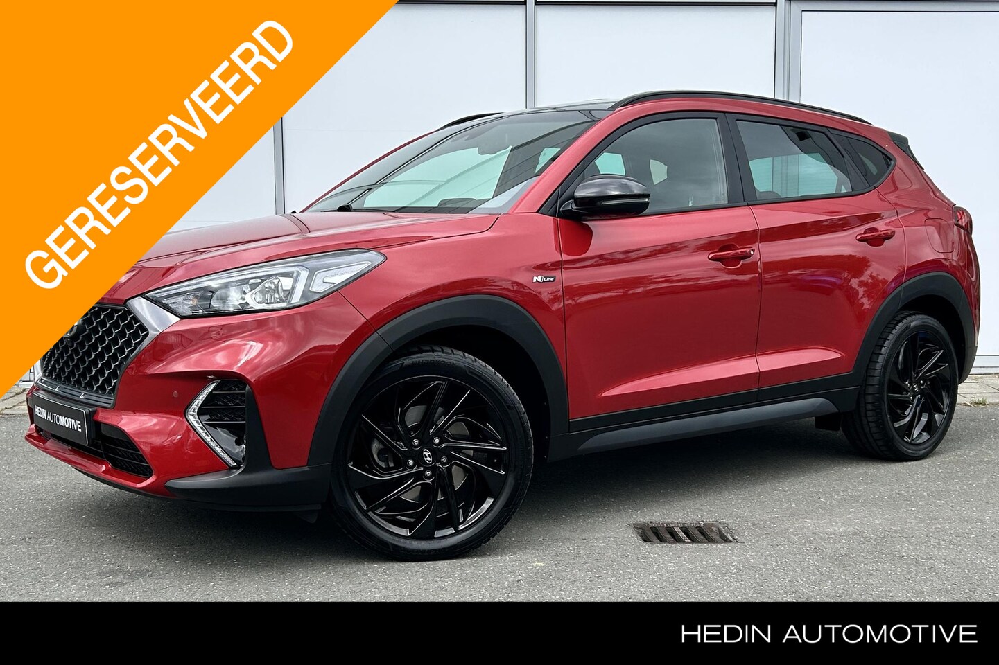 Hyundai Tucson - 1.6 177pk N-Line AUTOMAAT | Trekhaak | Navigatie | Camera | 19" LMV | Stoelverwarming | Do - AutoWereld.nl