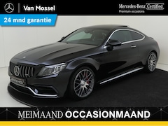 Mercedes-Benz C-klasse Coupé - 63 AMG / Panoramadak/ Rijassistentiepakket/ Carbon/ Head Up/ 20 inch/