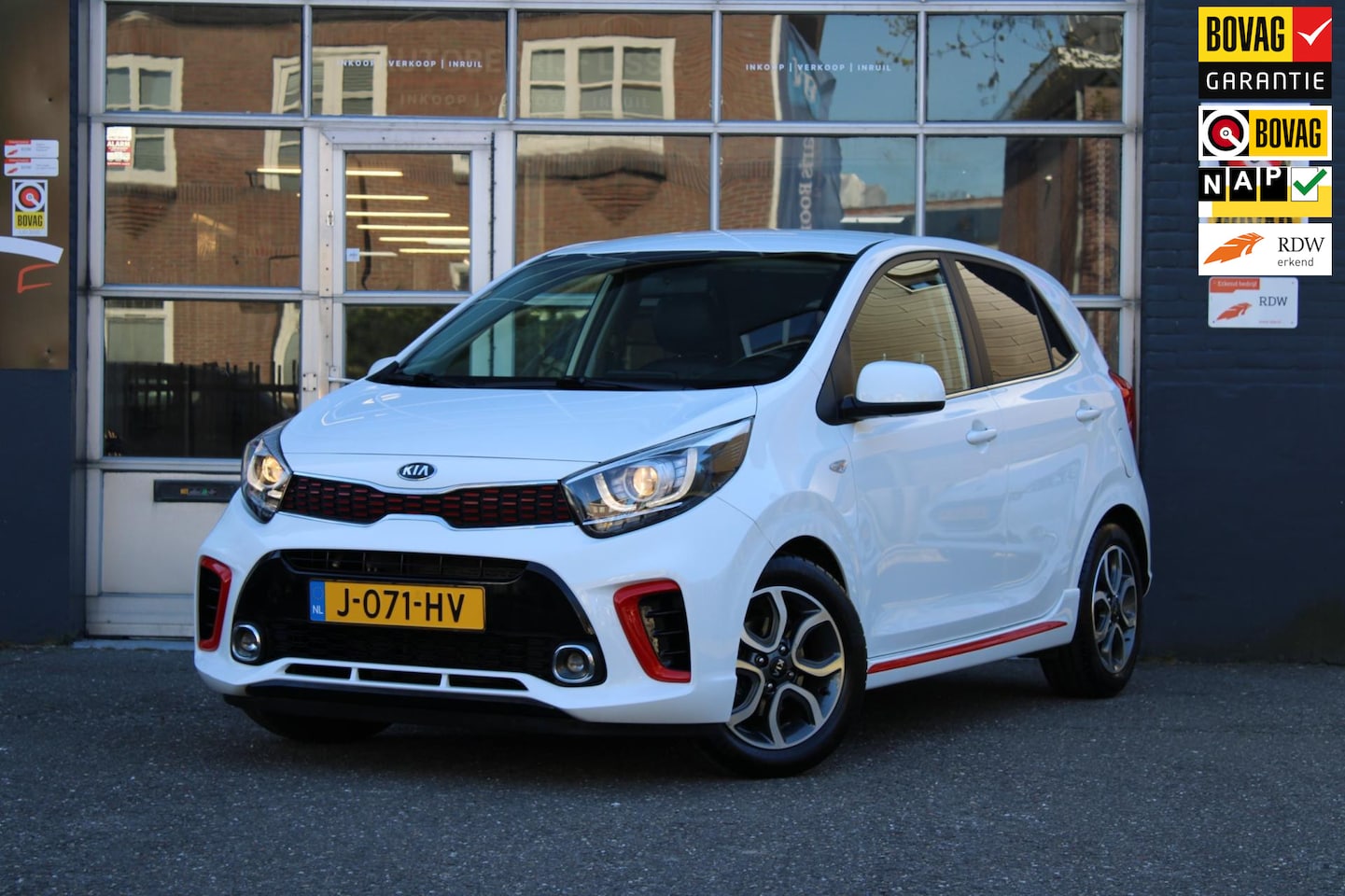 Kia Picanto - 1.0 MPi GT-Line Edition Airco Carplay Navi Nap - AutoWereld.nl