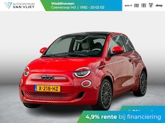 Fiat 500e - 3+1 La Prima 42 kWh | Clima | Cruise | Leder | 17" | Priv Glass | Winter Pack | JBL Sound