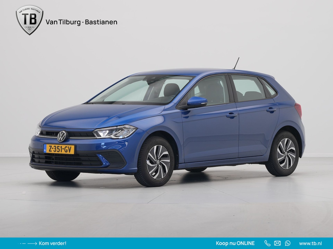 Volkswagen Polo - 1.0 TSI 95pk DSG Life Navi via App Pdc Airco Lm Velgen - AutoWereld.nl