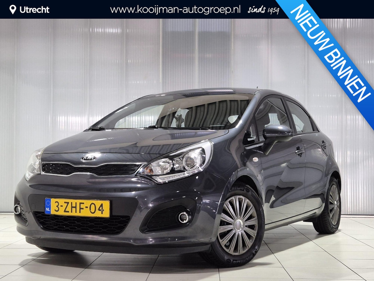 Kia Rio - 1.2 CVVT BusinessLine 1.2 CVVT BusinessLine , Cruise control, Airo, parkeersensor achter. - AutoWereld.nl