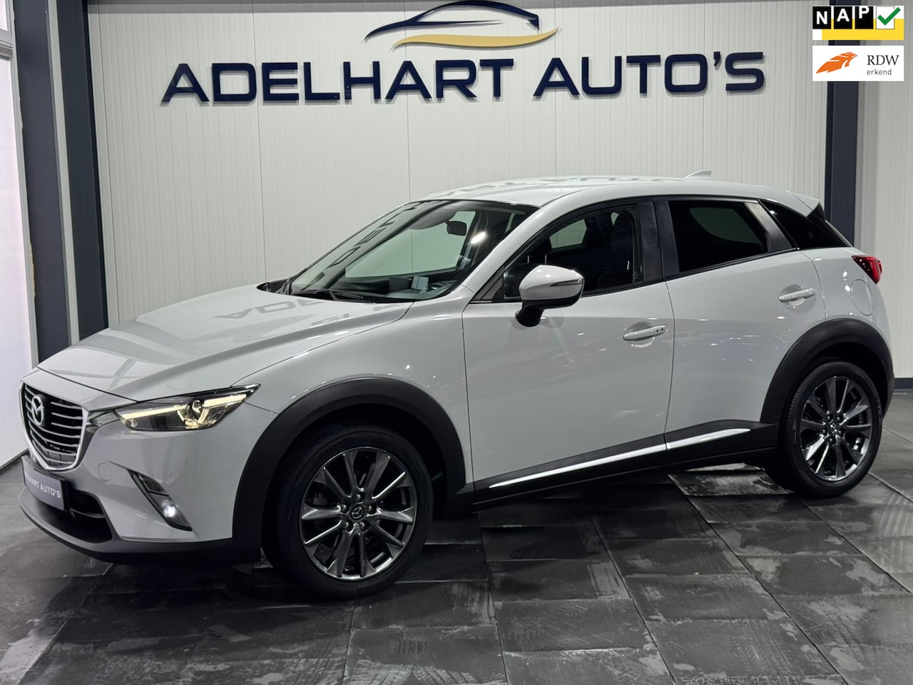 Mazda CX-3 - 2.0 SkyActiv-G 120 GT-Luxury Automaat / Camera / Cruise control / Lederen interieur - AutoWereld.nl