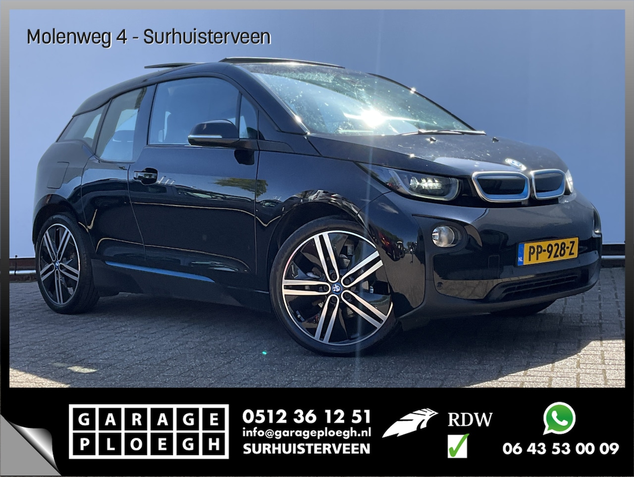 BMW i3 - Basis 94Ah 33 kWh Pano Leder Harman-Kardon Nav/Cam 19 Inch veel opties! - AutoWereld.nl