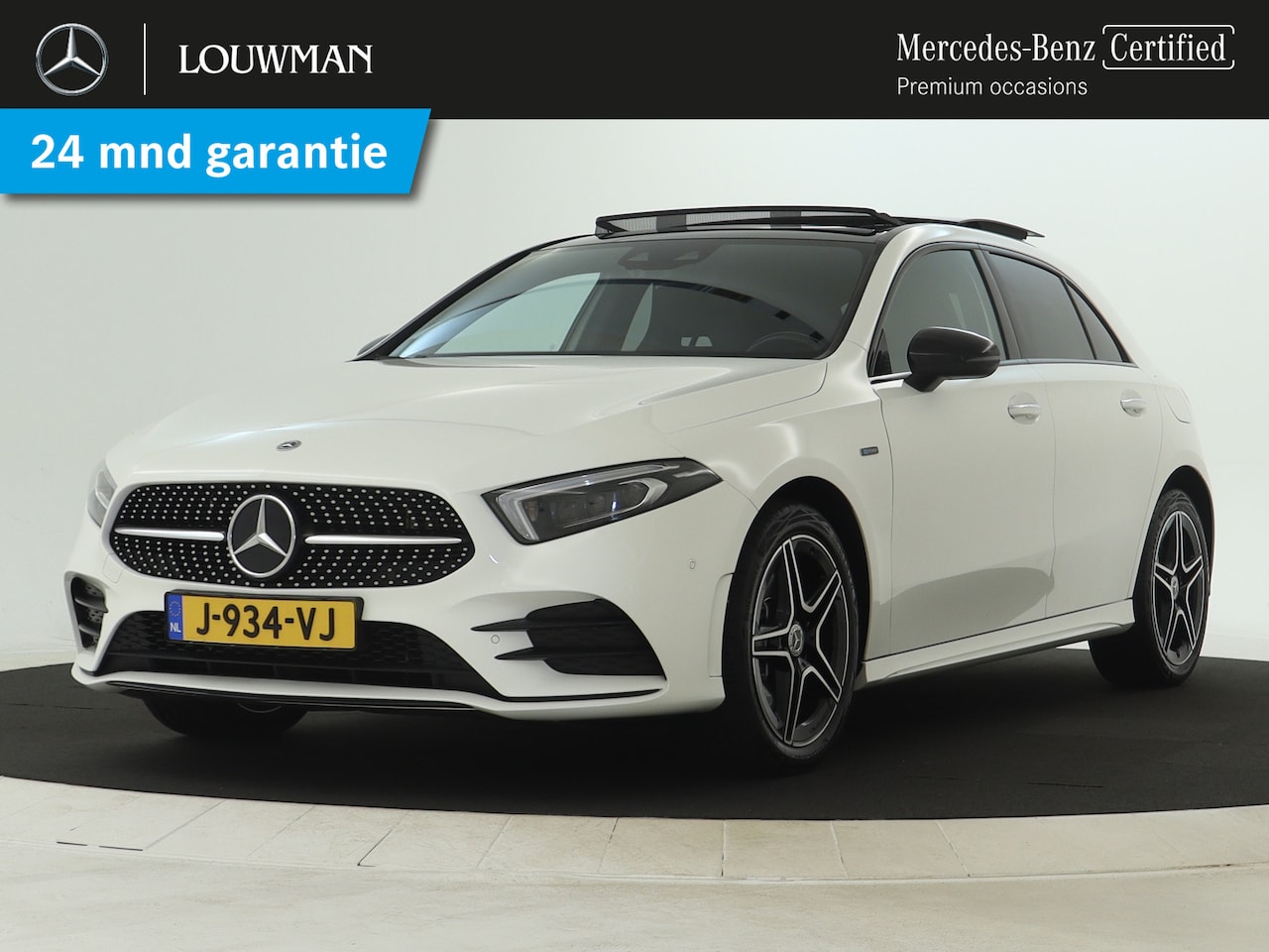 Mercedes-Benz A-klasse - 250 e Business Solution AMG Limited | AMG Line | Night Pakket | Panorama Schuif-Kanteldak - AutoWereld.nl