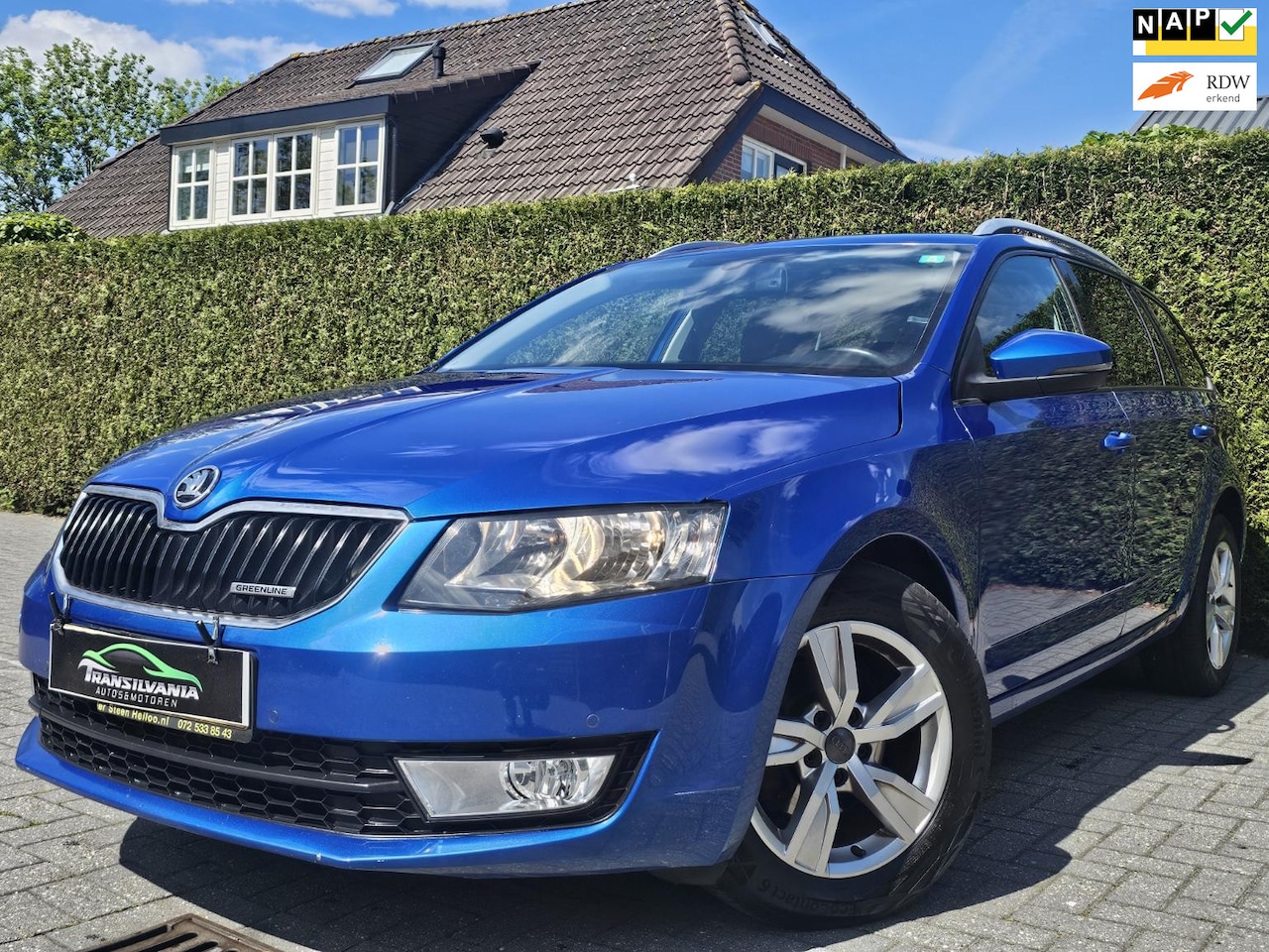 Skoda Octavia Combi - 1.6 TDI Greenline 1.6 TDI Greenline - AutoWereld.nl