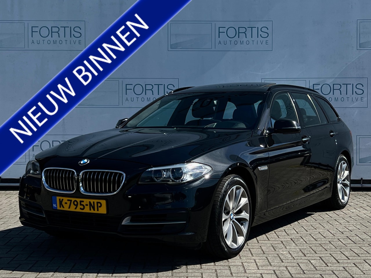 BMW 5-serie Touring - 520i Executive LEDER | PANO | PDC VOOR & ACHTER | ELEKTRISCHE KLEP Inruiler van Harold! - AutoWereld.nl
