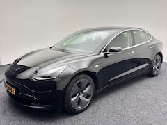 Tesla Model 3 - Standard Range RWD Plus 60kWh - Glasdak - Zwart Leder - Stoelver