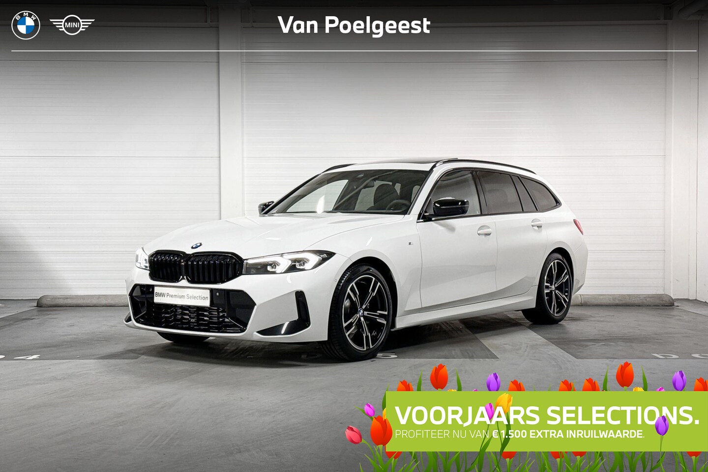 BMW 3-serie Touring - 318i | M-Sport | Travel Pack | Harman/Kardon | Panoramadak | Selections 1500 - AutoWereld.nl