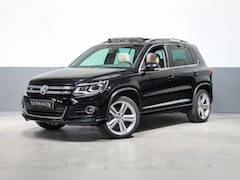 Volkswagen Tiguan - 2.0 TSI R-line DSG Leer Navi Pano Xenon 4Motion