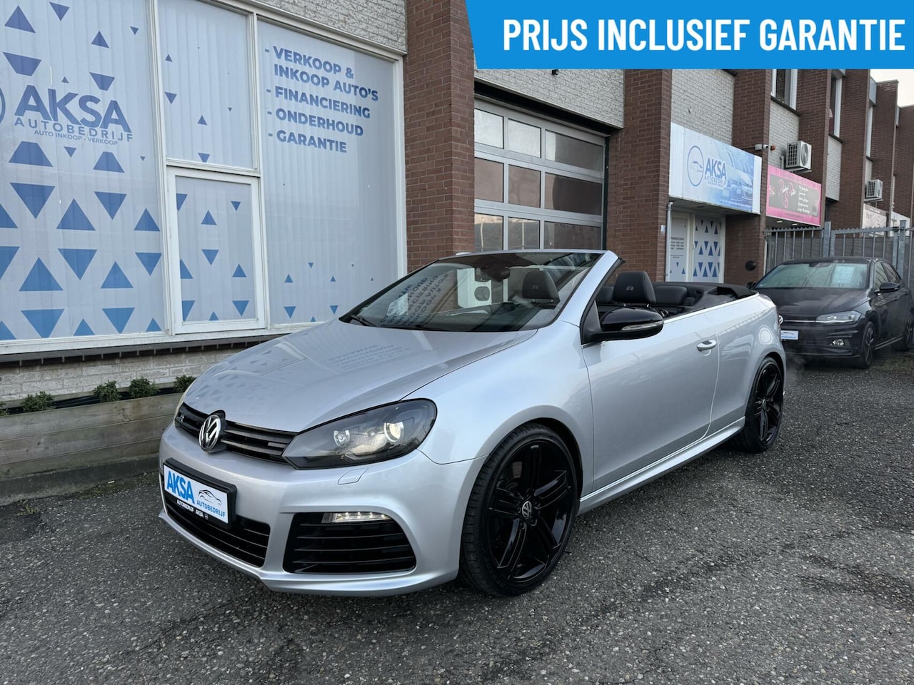 Volkswagen Golf Cabriolet - 2.0 TSI R 265pk DSG Dynaudio Camera Leder Navi Sportmode Stlvw Cruise Garantie - AutoWereld.nl