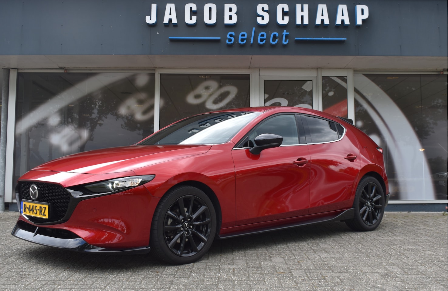 Mazda 3 Sport - 2.0 e-SkyActiv-G M Hybrid 150 Sportive / Adaptive Cruise C. / Apple Carplay / BOSE / Head - AutoWereld.nl