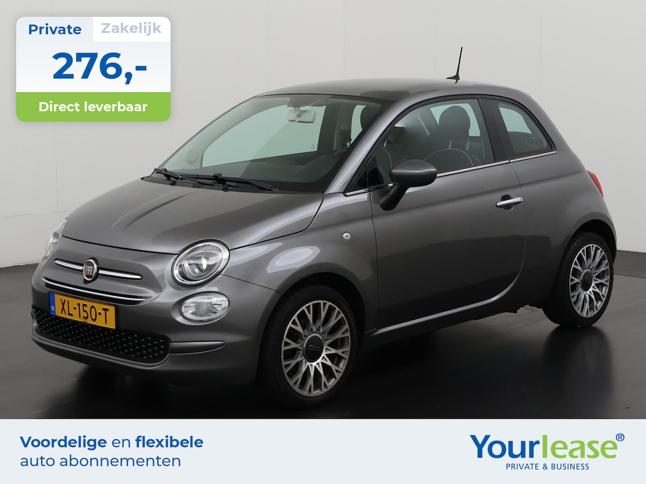 Fiat 500 - 1.2 Lounge | All-in 276,- Private Lease | Zondag Open! - AutoWereld.nl