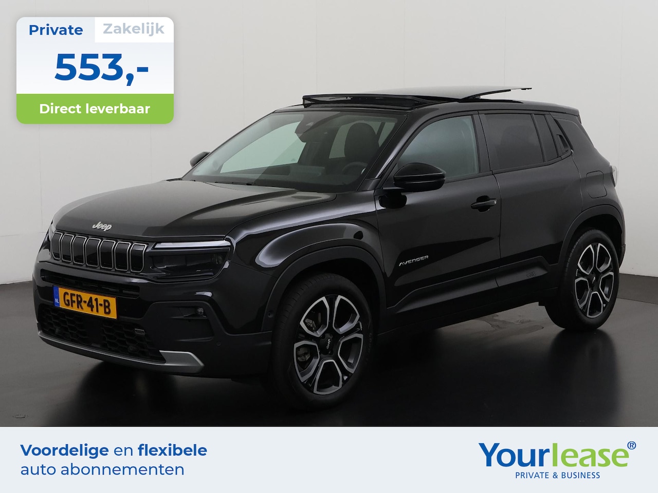 Jeep Avenger - 1.2 e-Hybrid Summit | All-in 553,- Private Lease | Zondag Open! - AutoWereld.nl