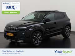 Jeep Avenger - 1.2 e-Hybrid Summit | All-in 553, - Private Lease | Zondag Open