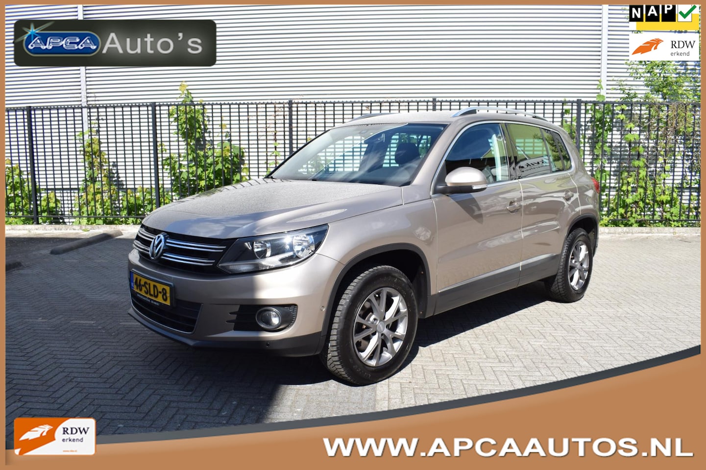 Volkswagen Tiguan - 1.4 TSI Sport&Style 6 mnd GARANTIE Park Asist ( zelf parkeren ) DealerOH NLauto - AutoWereld.nl